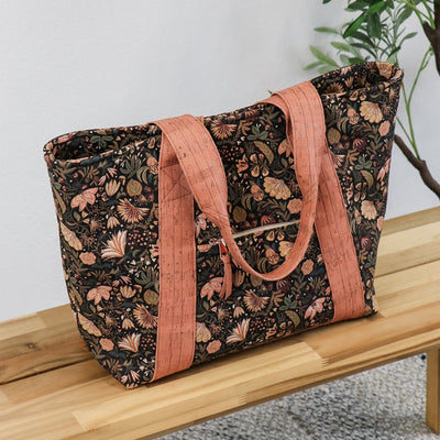 Jessica Rose Designer Print: Highland Blooms Cork Fabric