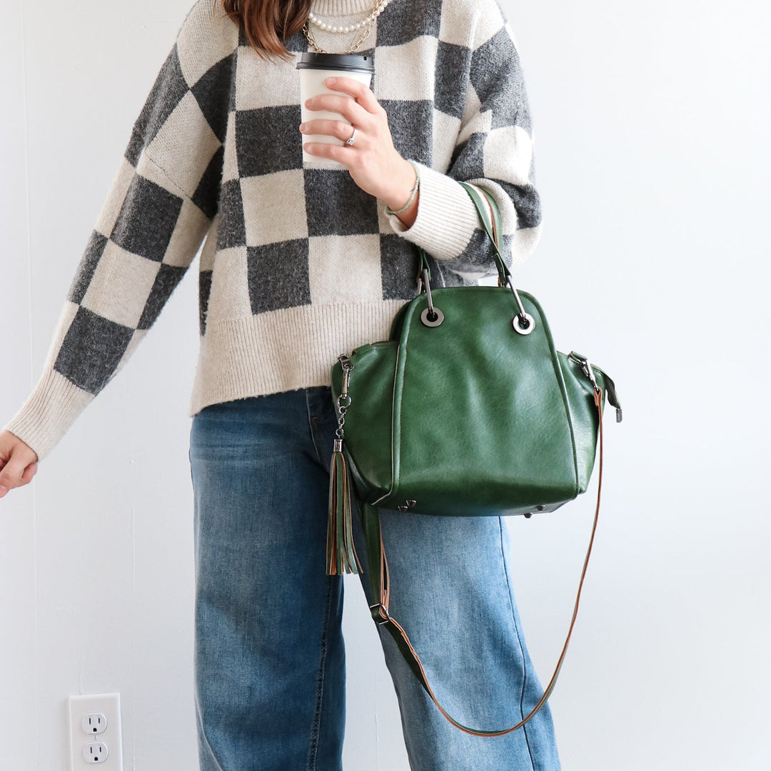 Forest Green Legacy Faux Leather – Sallie Tomato