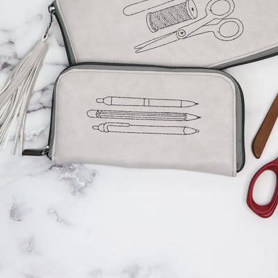 Venta de muestras: Cartera Deanie de piel sintética color beige Legacy