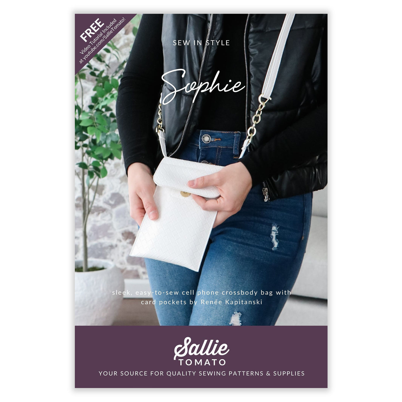 Faux Leather Sophie Cellphone Crossbody Kits