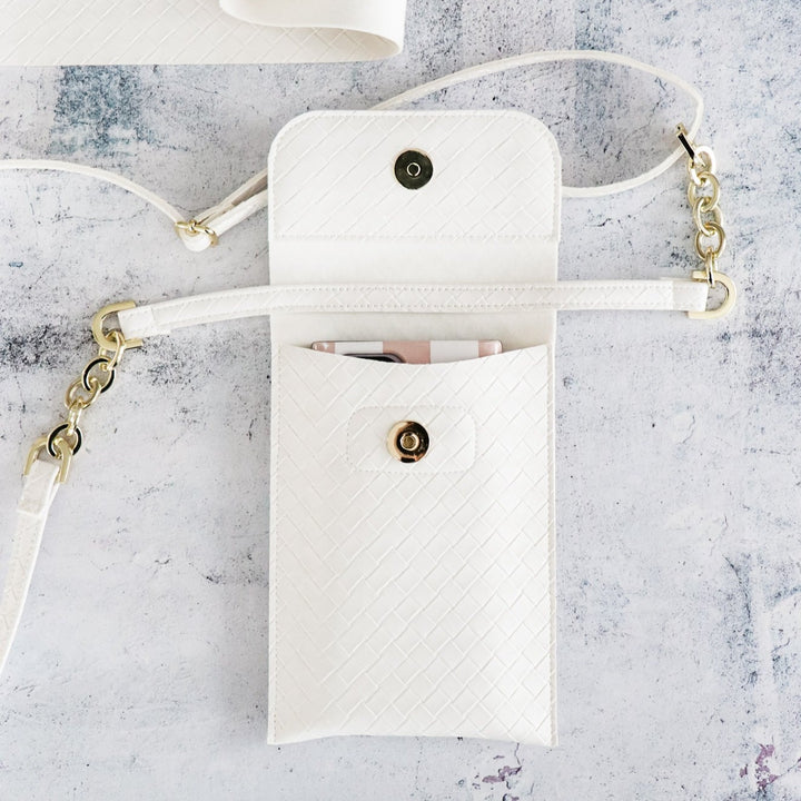 Faux Leather Sophie Cellphone Crossbody Kits – Sallie Tomato