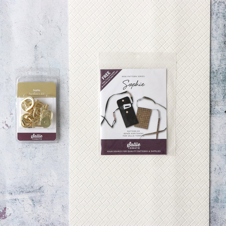 Faux Leather - Lunar Shimmer ½ Yard by Sallie Tomato Faux Leather - Lunar Shimmer ½ Yard by Sallie Tomato