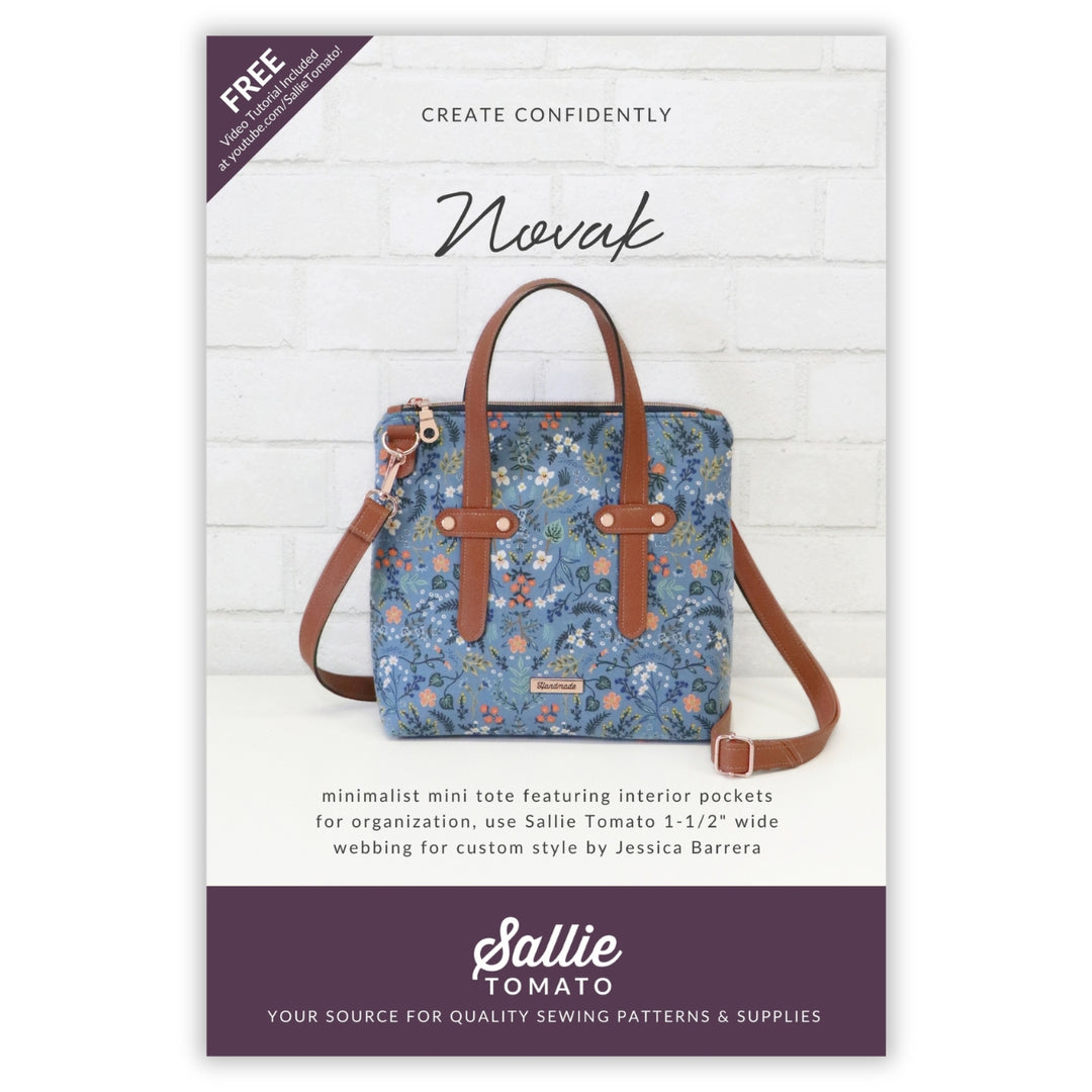 Paisley & Sarasa テキスタイル書籍 NOVAK Novak Paper Pattern – Sallie Tomato