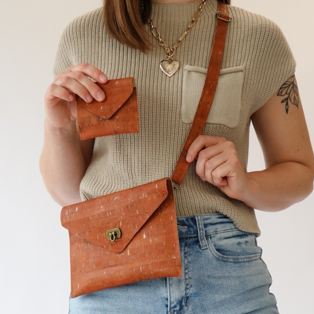 Rustic Zircon Cork Fabric – Sallie Tomato - Main Image