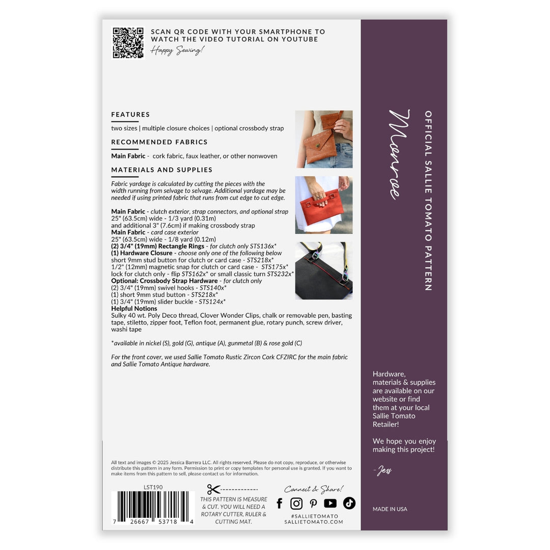 Monroe Instant Download – Sallie Tomato