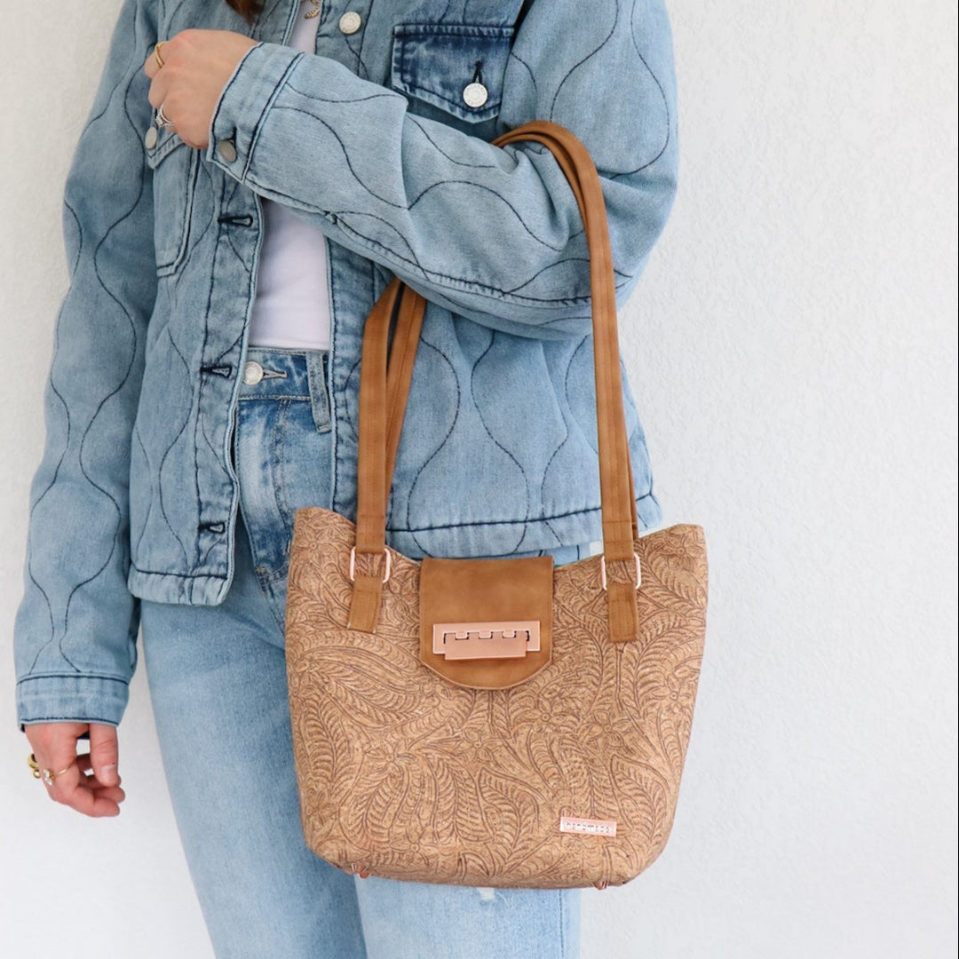 Bronze Rugged Faux Leather – Sallie Tomato