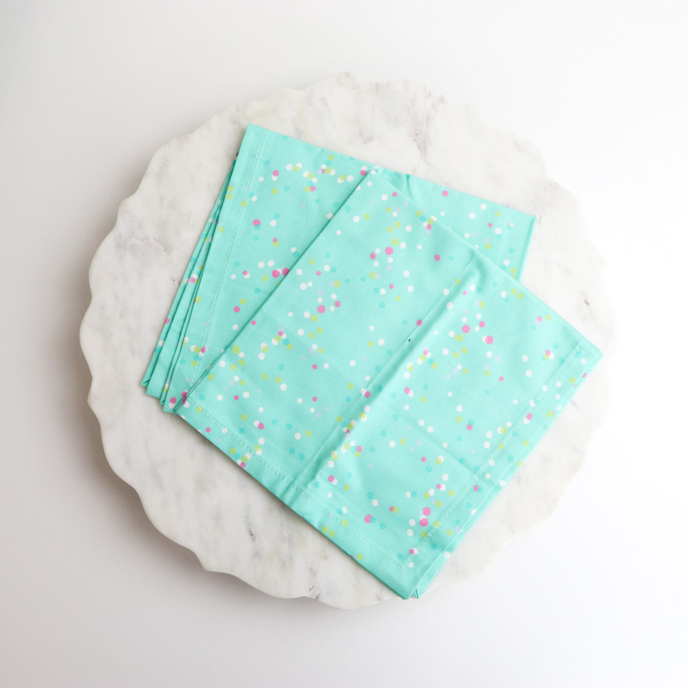 Sample Sale- Easy Fabric Napkins- Moda- Soiree- Pair