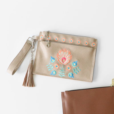 Cuir synthétique Legacy beige
