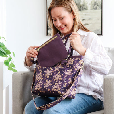 Phlox Tote & Clutch Kit