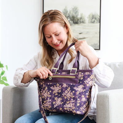 Phlox Tote & Clutch Kit