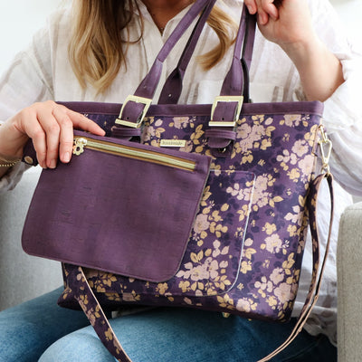 Paseo de fin de semana en tejido de corcho