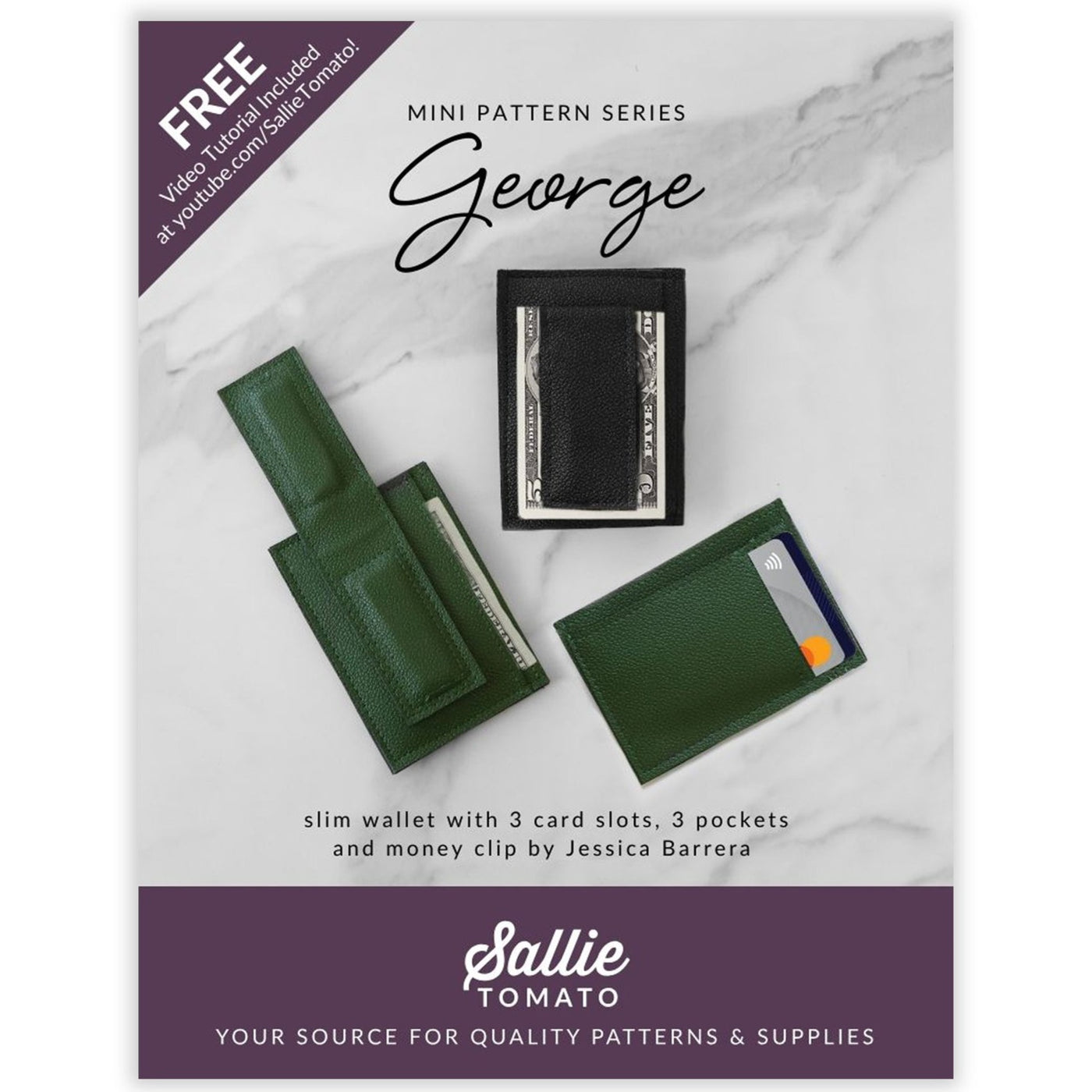 George Wonderful Life Money Clip Wallet Kit