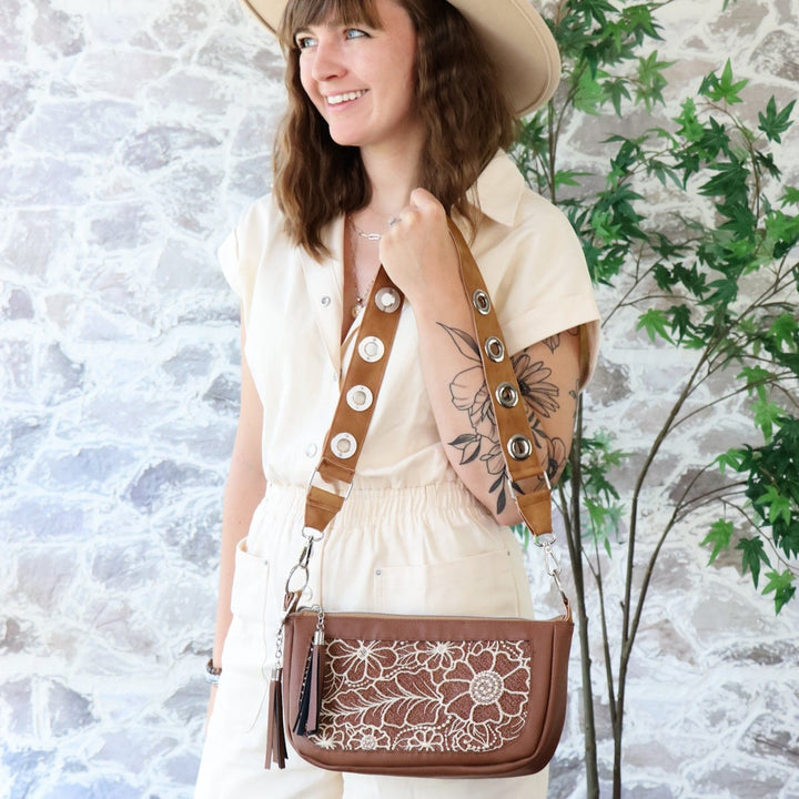 Hazelnut Pebble Faux Leather – Sallie Tomato