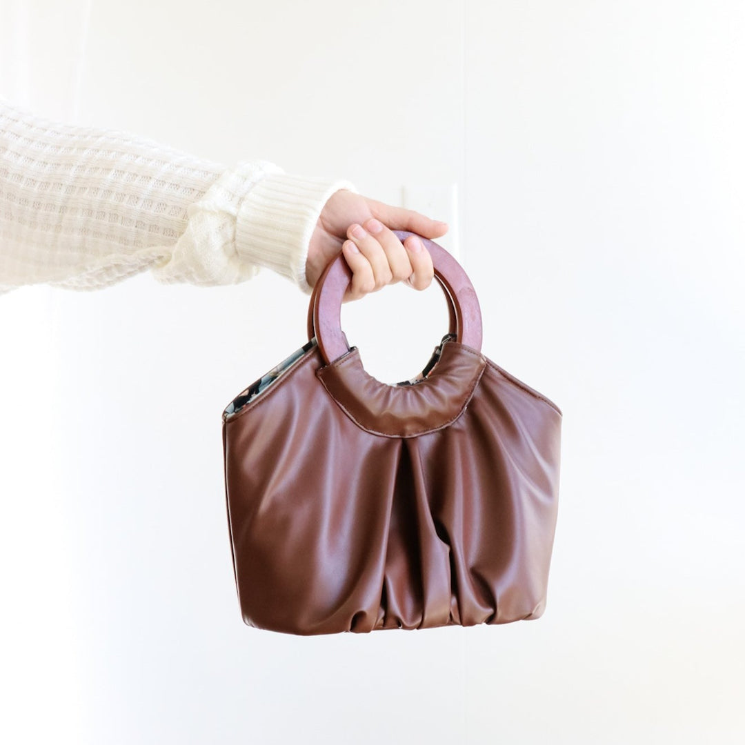 【DOUBLE COMMA】CLOUD BAG　Black LST296-Cloud-LFL1219-