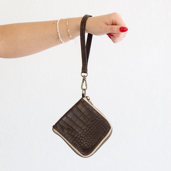Woodland Brown Alligator Faux Leather – Sallie Tomato