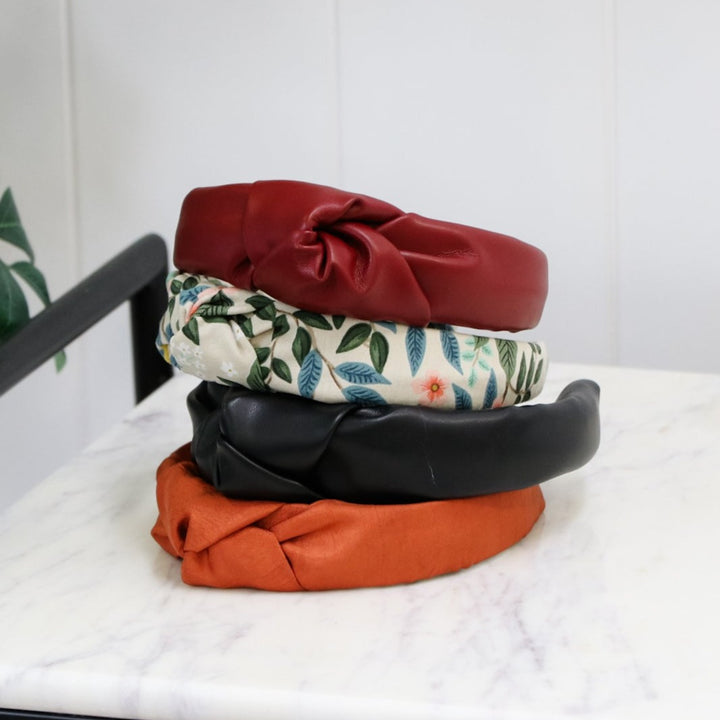 新品 salsation サルセーション Head band フリーサイズ Free! Knotted Headband Pattern – Sallie Tomato