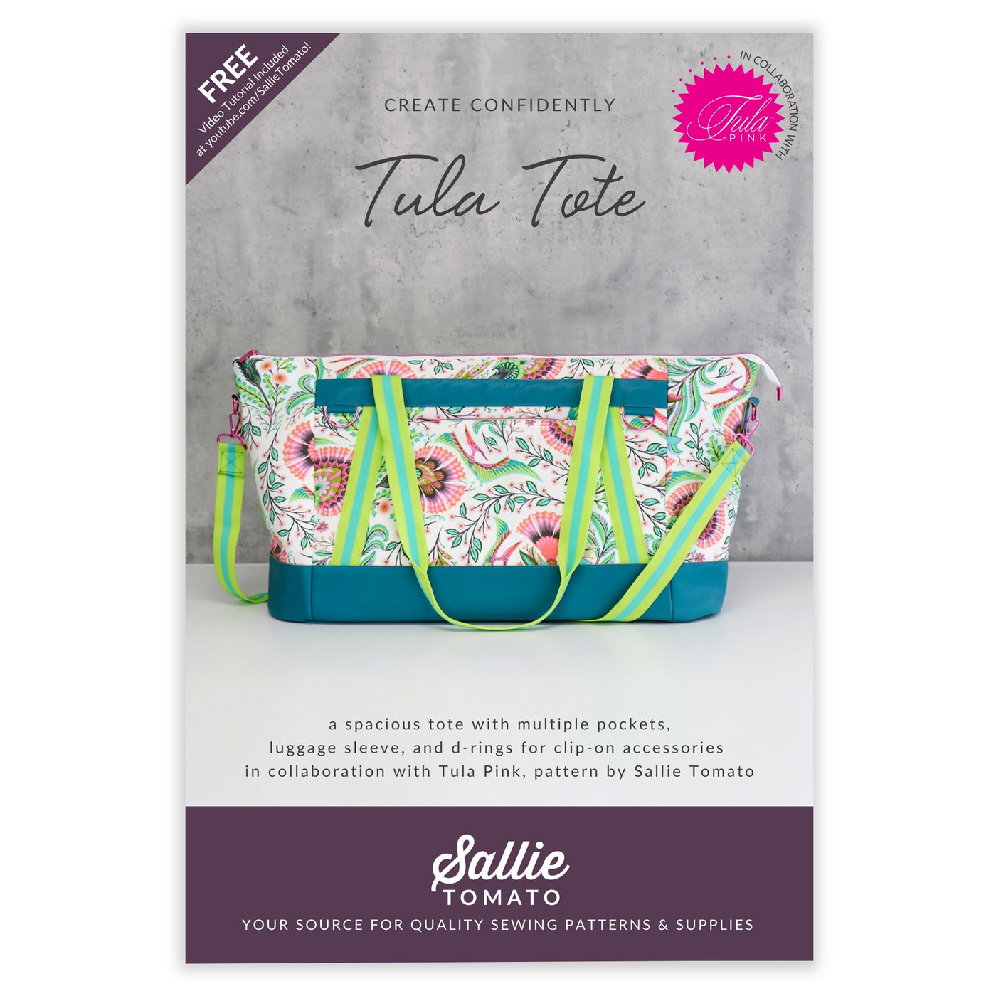 Tula Tote Instant Download