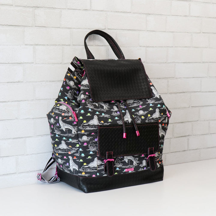Tula Pink Backpack Instant Download – Sallie Tomato