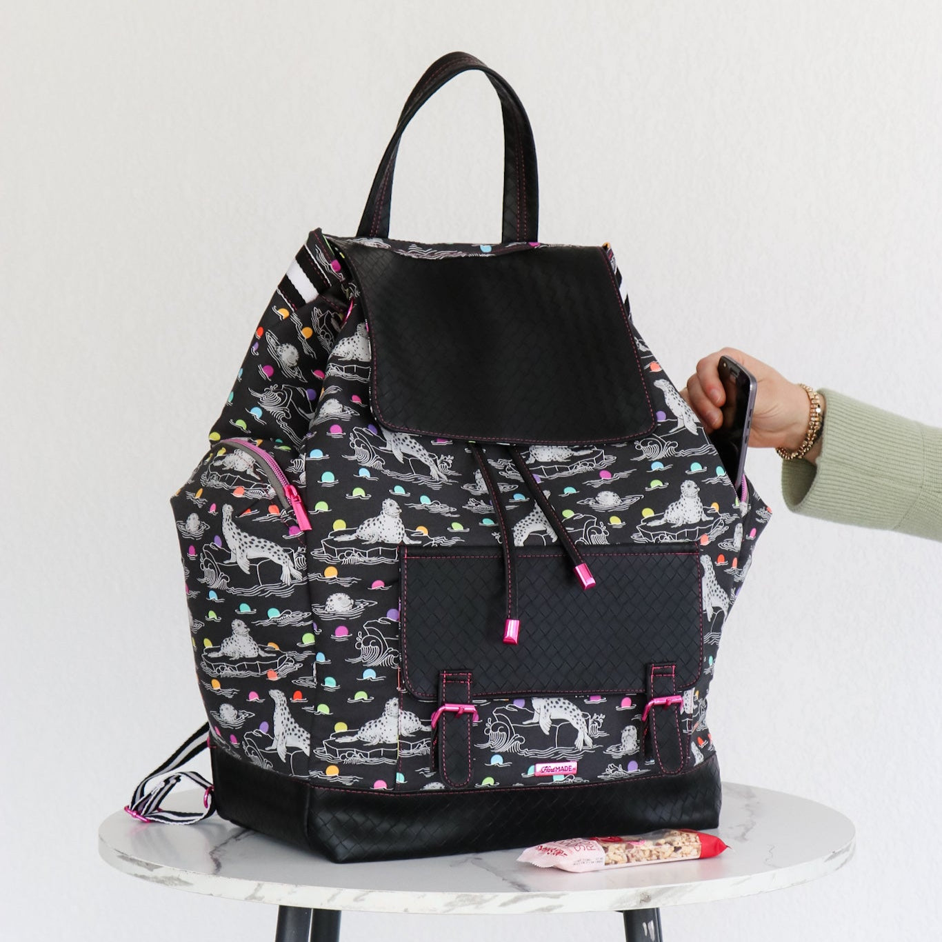 Tula Pink Backpack Instant Download