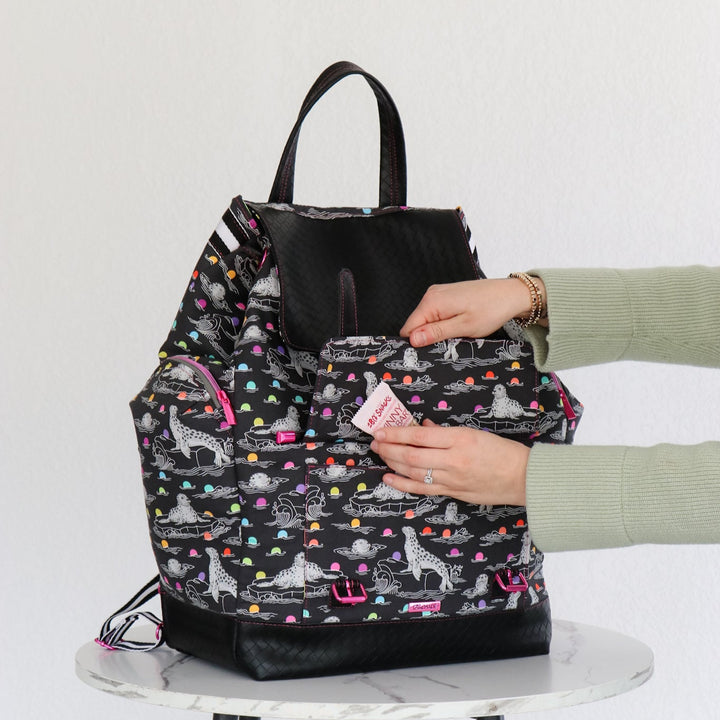 Tula Pink Backpack Instant Download – Sallie Tomato