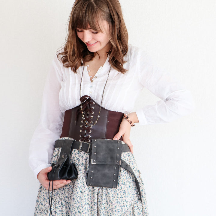 Graphite Rugged Faux Leather – Sallie Tomato