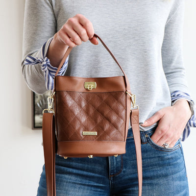 Sabrina Mini Quilted Bucket Bag Kit Sulky Exclusive