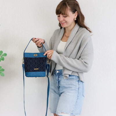Sabrina Mini Quilted Bucket Bag Kit Sulky Exclusive