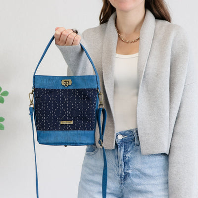 Sabrina Mini Quilted Bucket Bag Kit Sulky Exclusive