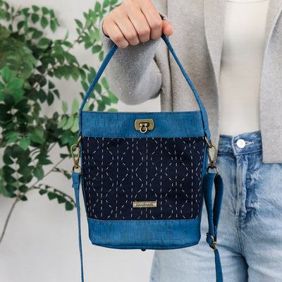 Sabrina Mini Quilted Bucket Bag Kit Sulky Exclusive