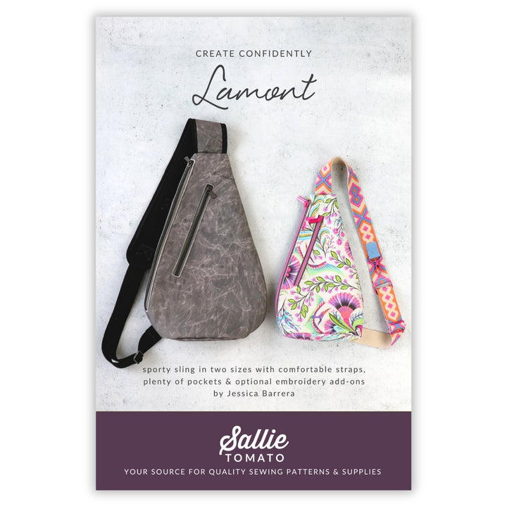 Lamont Sling Bag Paper Pattern – Sallie Tomato