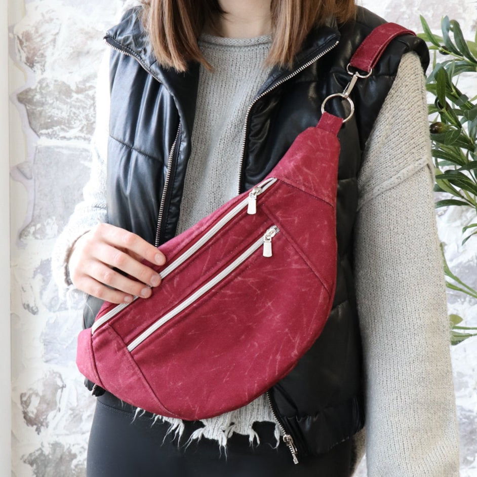 Burgundy Nylon Coil Zippers – Sallie Tomato