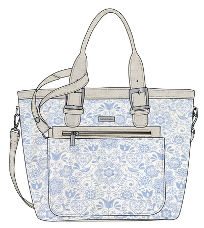Phlox Tote & Clutch Kit