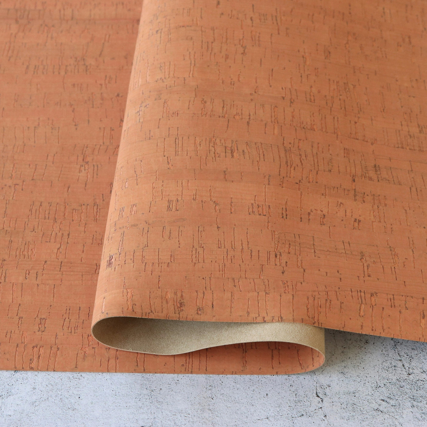 Rustic Sunstone Cork Fabric