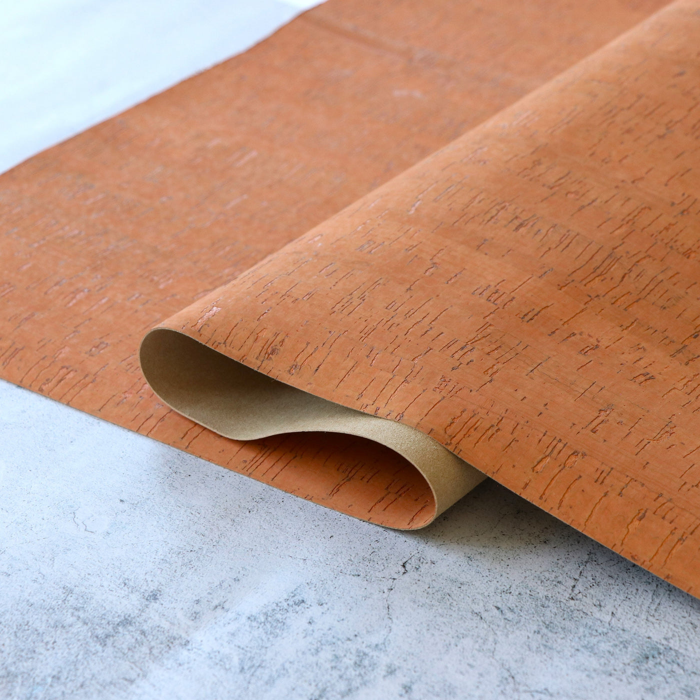 Rustic Sunstone Cork Fabric 12inch Cut