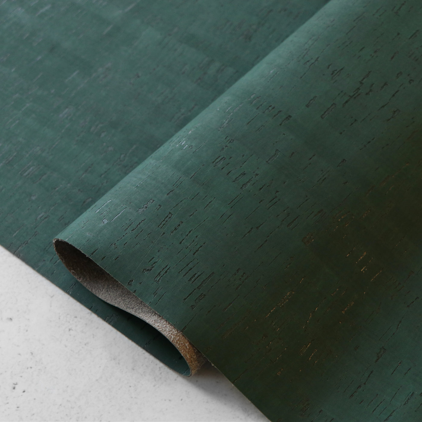 Rustic Malachite Cork Fabric