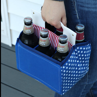 AUCTION- Backyard Caddy-Blue w/ Stars and Red/ White Stripes