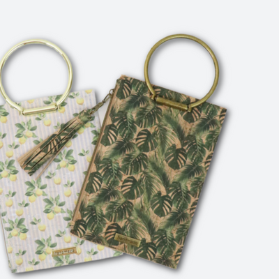 Sample Sale- Rita- Palm Leaves Cork Fabric