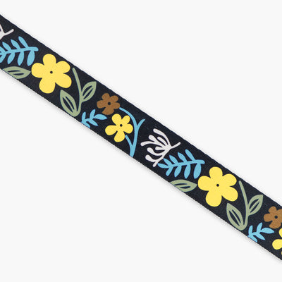 1-1/2" Clip-Art Floral Webbing