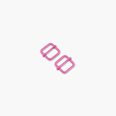 Two Tula Pink 3/4" Slider Buckles