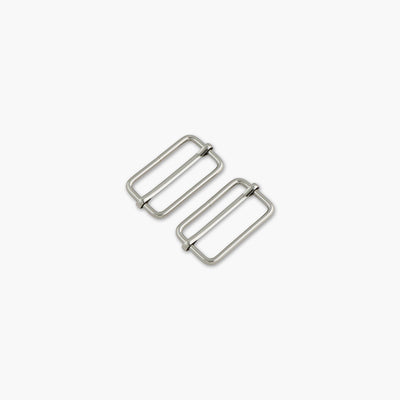 Two 1 1/2" Slider Buckles