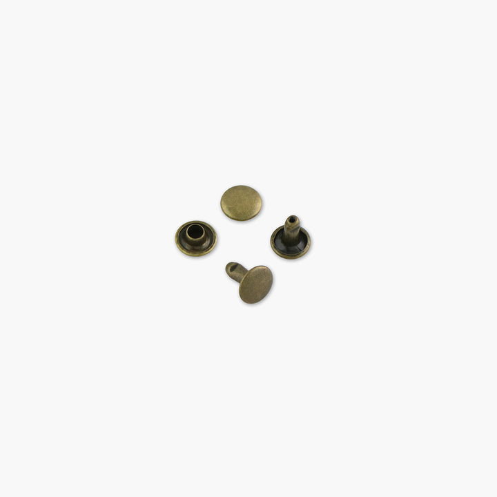 Sallie Tomato 13mm Double Cap Rivets - 24 Piece Gold Rivet Set For Crafting & Leatherwork - View #10