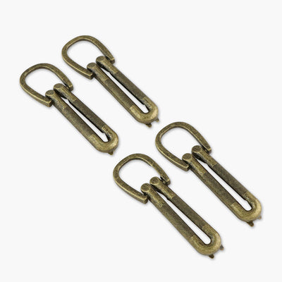 Four Textured Loop Strap Connectors – Sallie Tomato