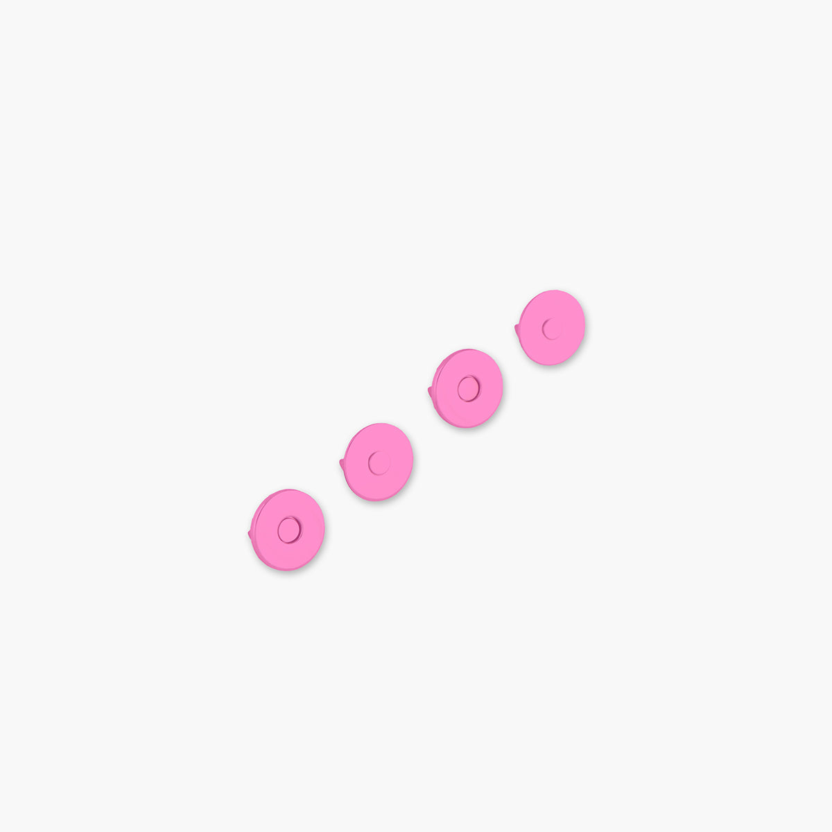 Two Tula Pink 3/4" Thin Extra Strong Magnetic Snaps