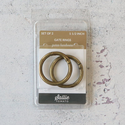 Two 1-1/2" Gate Rings