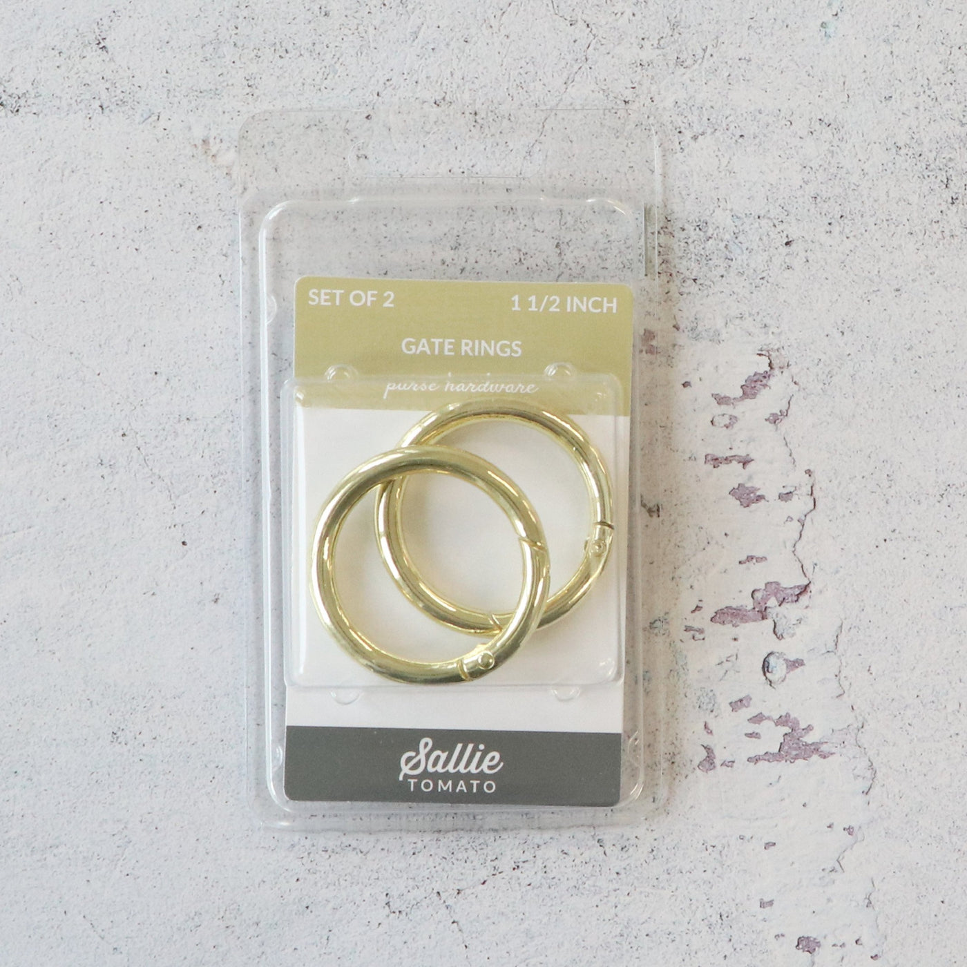 Two 1-1/2" Gate Rings