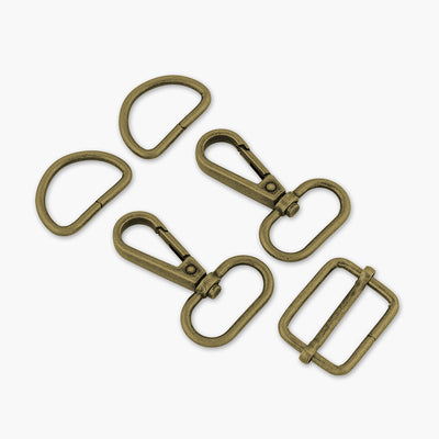 Kit de herrajes básicos estilo 3 de 1"