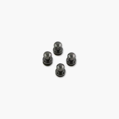 Four Short 9mm Stud Buttons