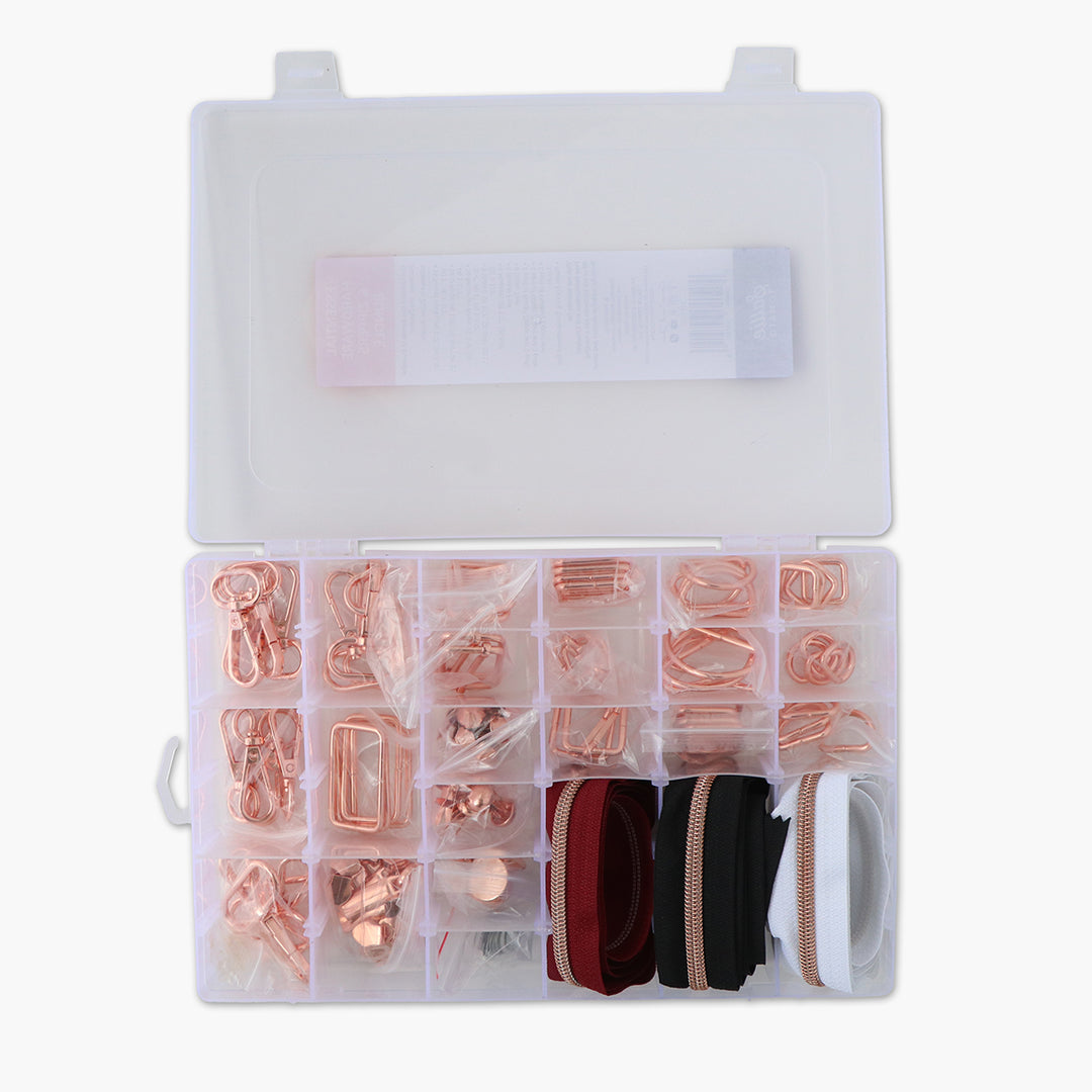 Essential Box Bundle of Hardware & Zippers – Sallie Tomato