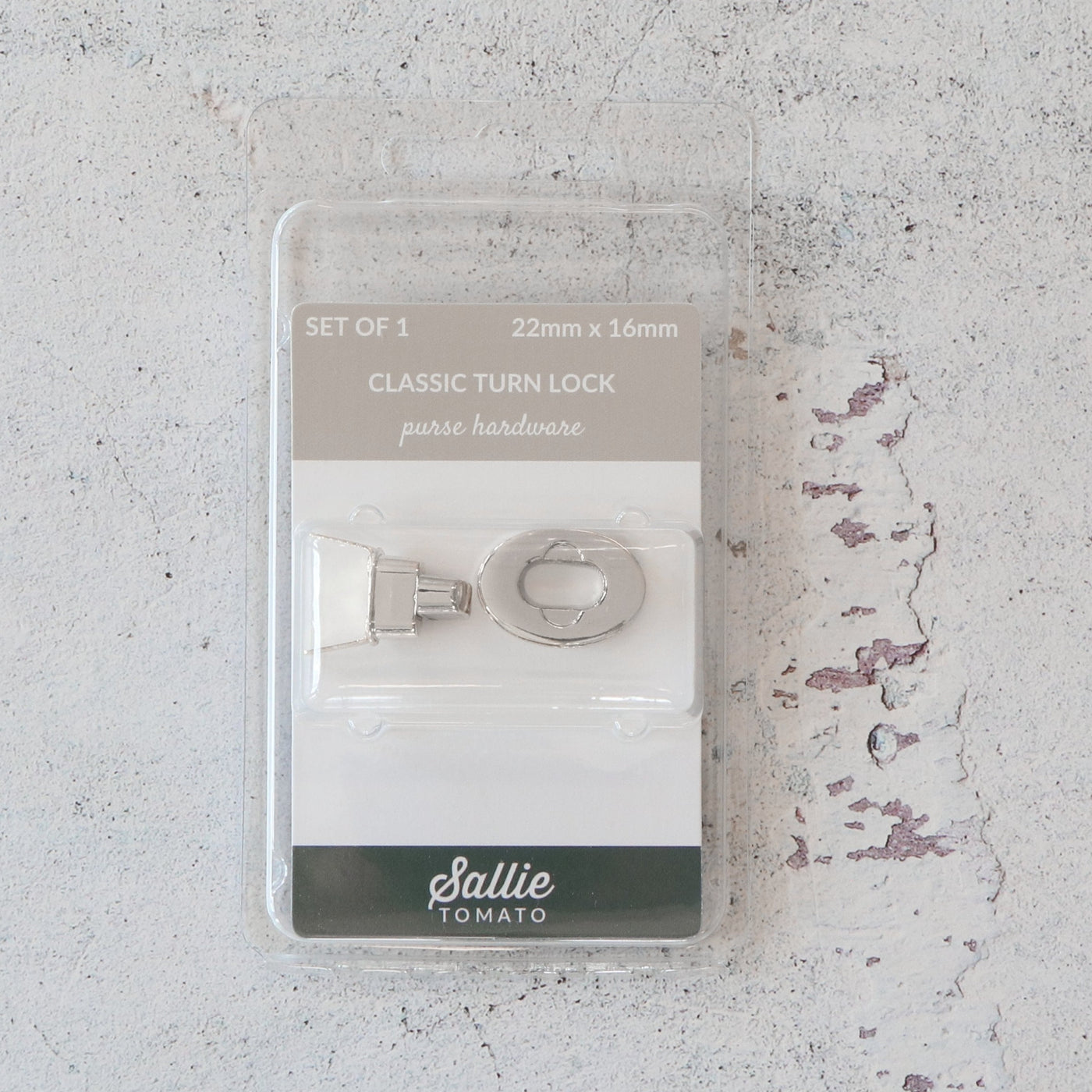 Clara Purse Hardware Kit - Nickel - by Sallie Tomato - 026404947215