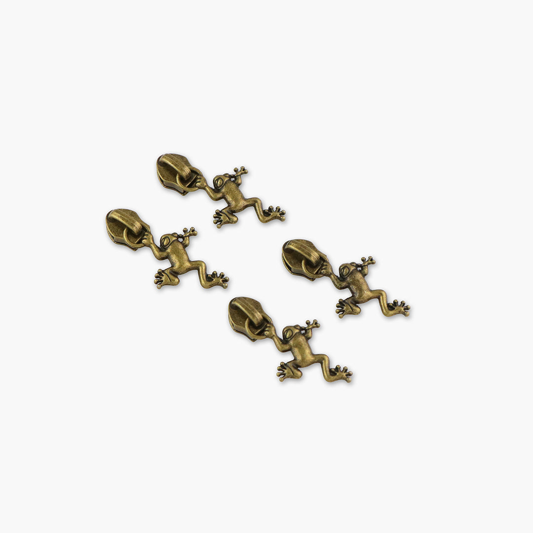 Four Tree Frog Zipper Pulls – Sallie Tomato